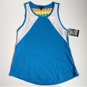 Art Class Crocheted Back Tank